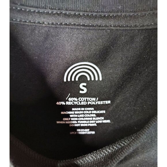 Love Is Love Rainbow Pride Shirt Small Black Unisex LGBTQ Short Sleeve Tee - Picture 2 of 8